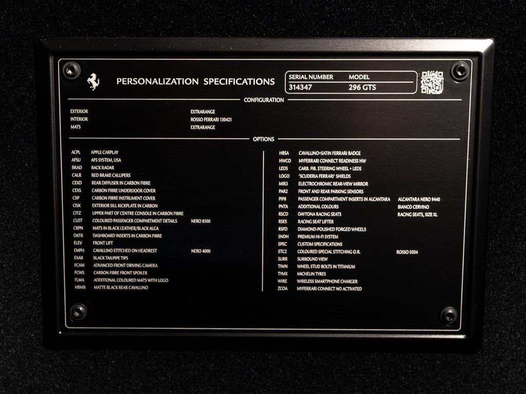 Certified 2025 Ferrari 296 GTS image 24