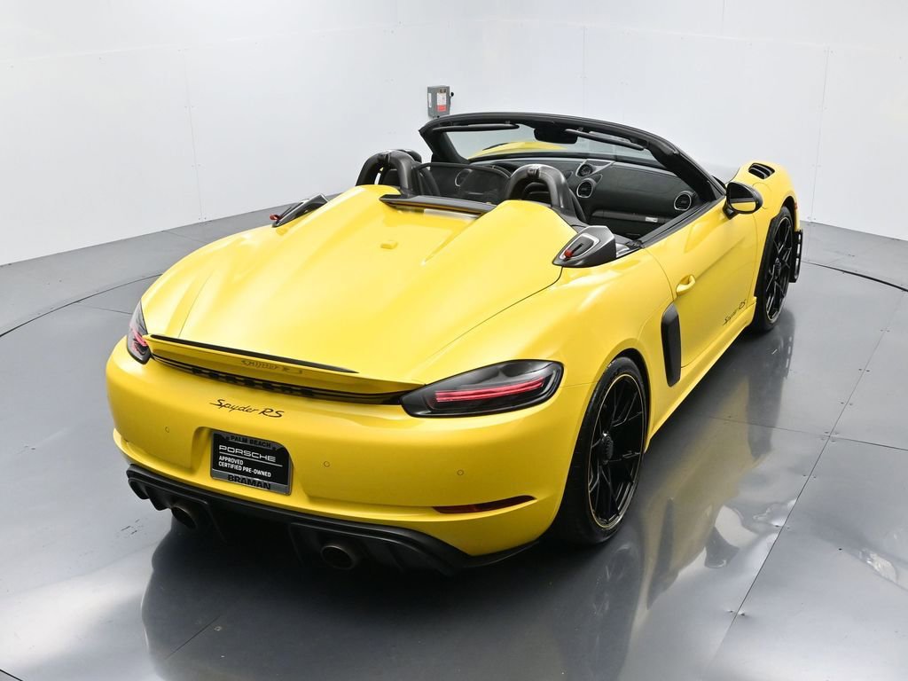 Certified 2024 Porsche 718 Boxster Spyder RS image 45