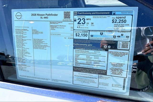 New 2026 Nissan Pathfinder SL image 13
