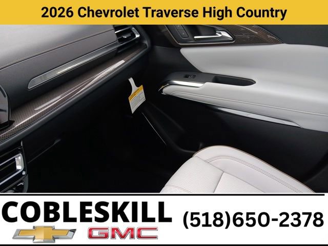New 2026 Chevrolet Traverse High Country w/ LPO, Floor Liner Package image 20