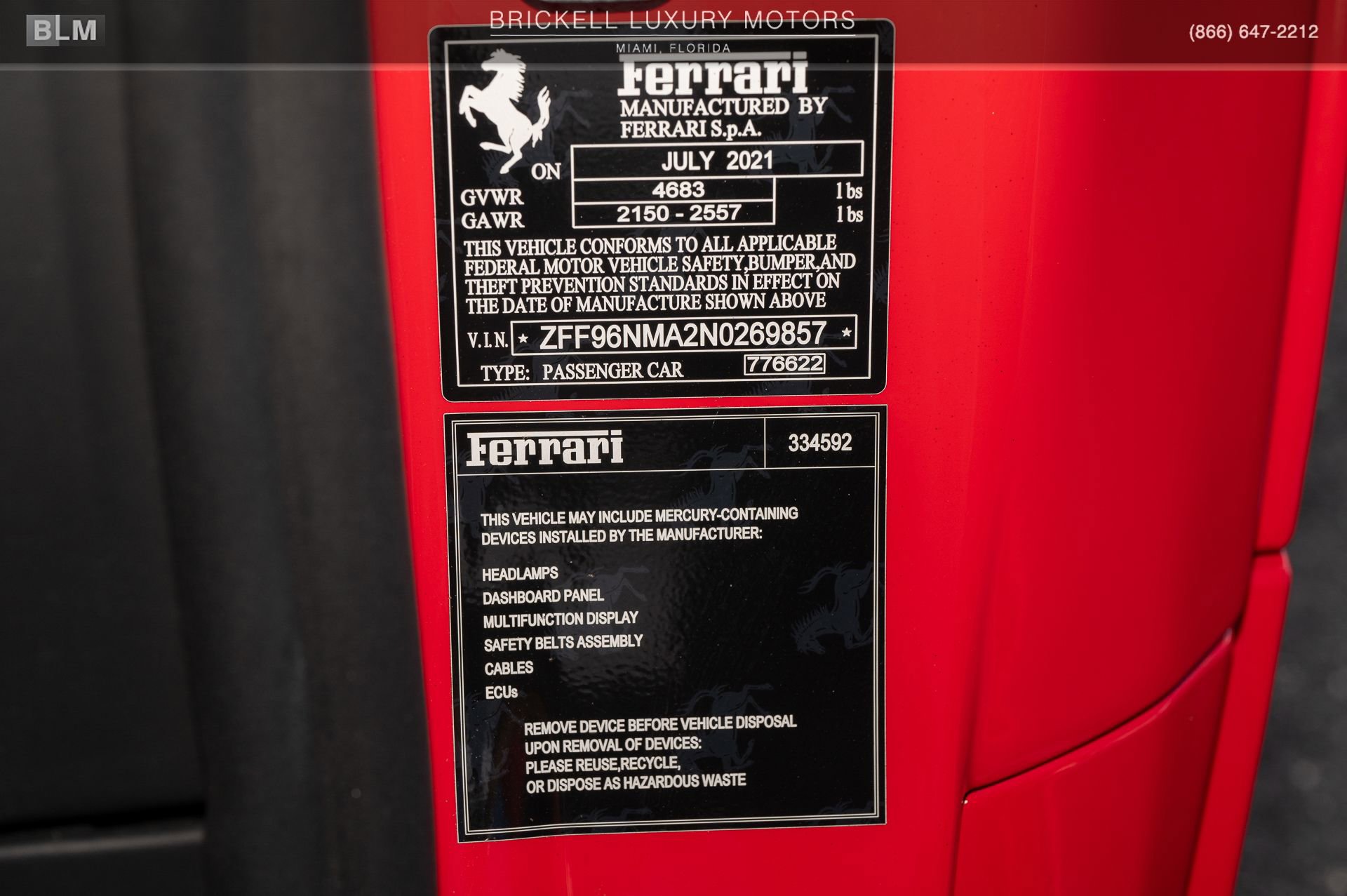 Used 2022 Ferrari SF90 Spider image 38