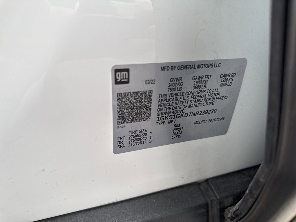 Used 2022 GMC Yukon XL SLT w/ SLT Luxury Package RWD image 39