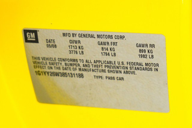 Used 2008 Chevrolet Corvette Coupe image 44