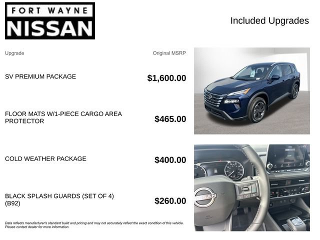 New 2026 Nissan Rogue SV w/ SV Premium Package image 4
