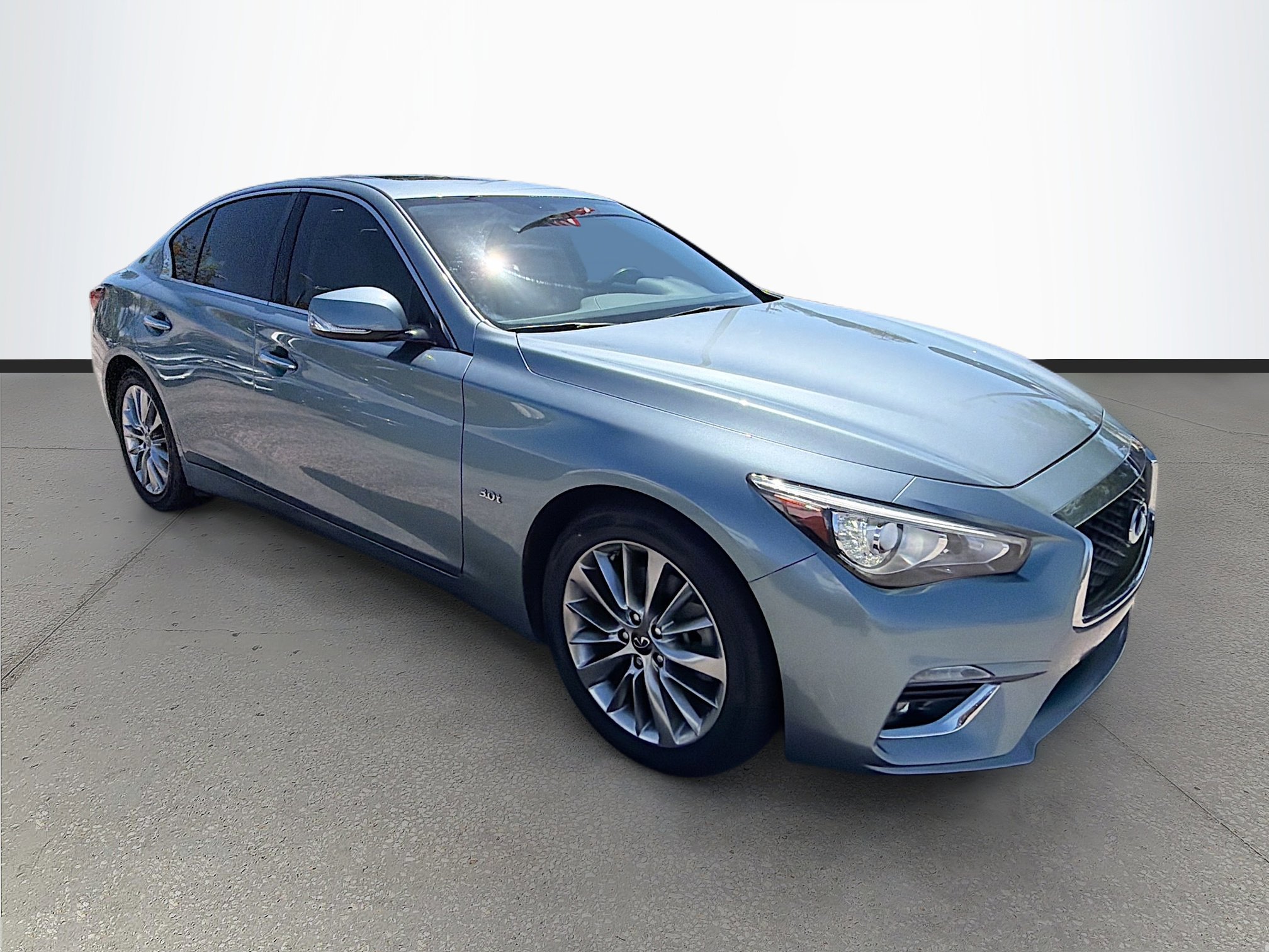 Used 2019 INFINITI Q50 Luxe w/ Essential Package (3.0T Luxe) image 1