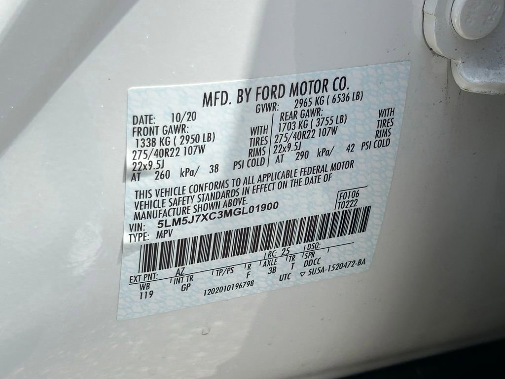 Used 2021 Lincoln Aviator Reserve w/ Equipment Group 202A AWD/4WD image 74