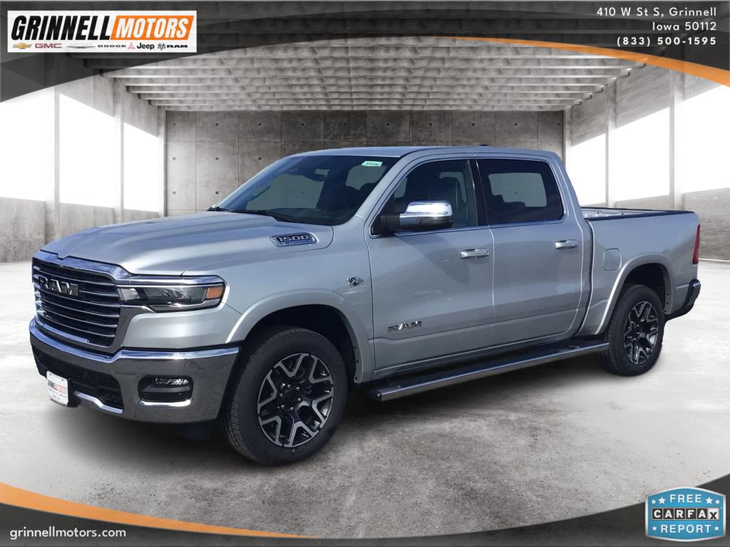 New 2026 RAM 1500 Laramie w/ Chrome Appearance Group