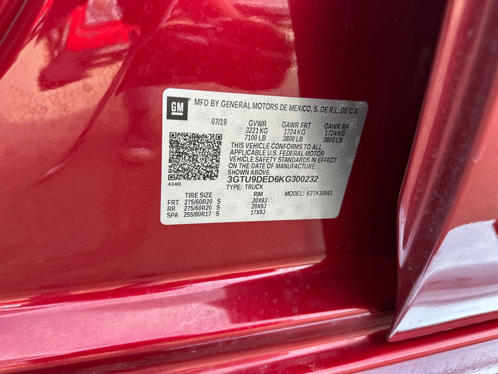 Used 2019 GMC Sierra 1500 SLT w/ SLT Premium Plus Package image 32