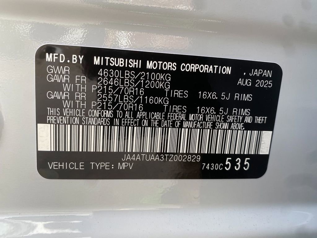 New 2026 Mitsubishi Eclipse Cross ES AWD/4WD image 32