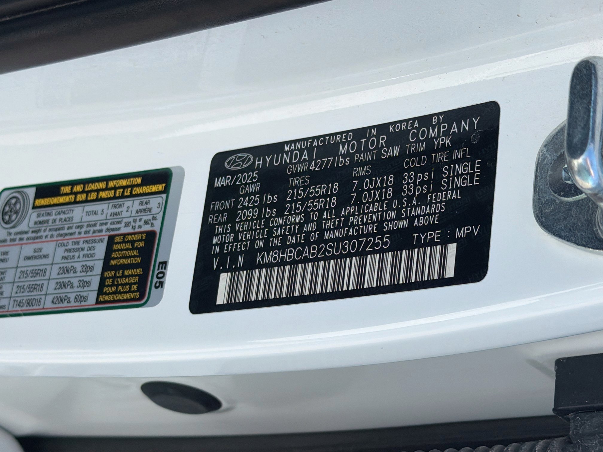 Used 2025 Hyundai Kona SEL AWD/4WD image 12