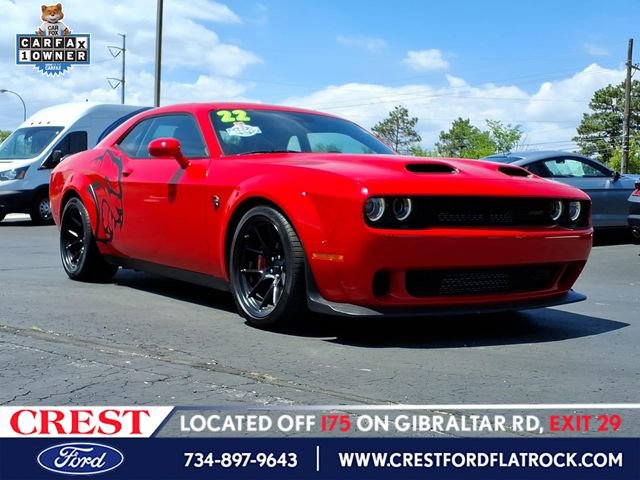 Used 2022 Dodge Challenger SRT Hellcat Redeye RWD image 1