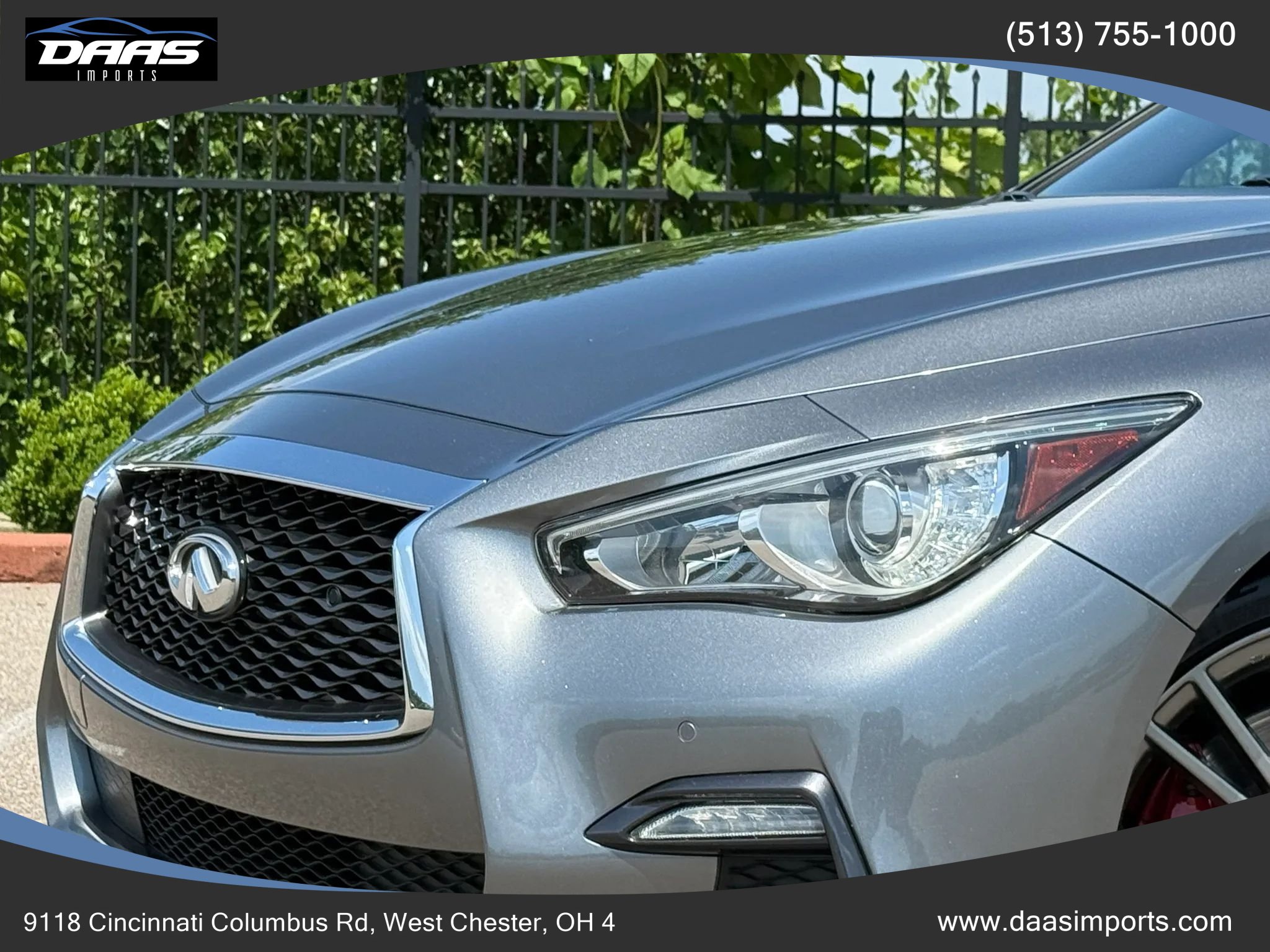 Used 2019 INFINITI Q50 Red Sport 400 w/ Proactive Package AWD/4WD image 2