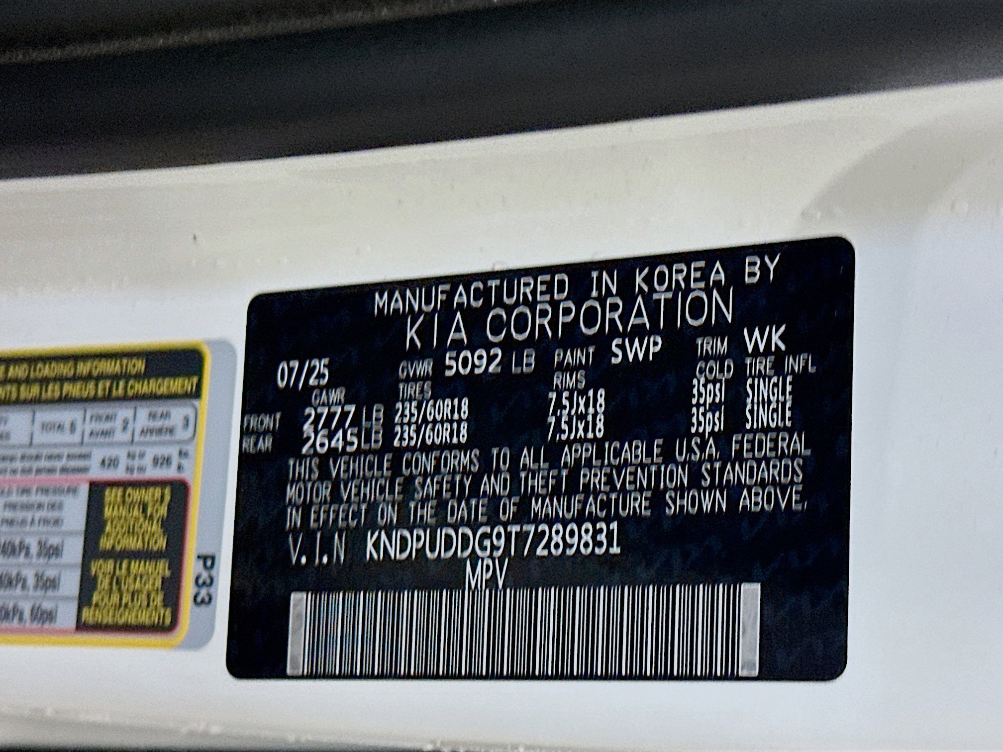 Used 2026 Kia Sportage S AWD/4WD image 12