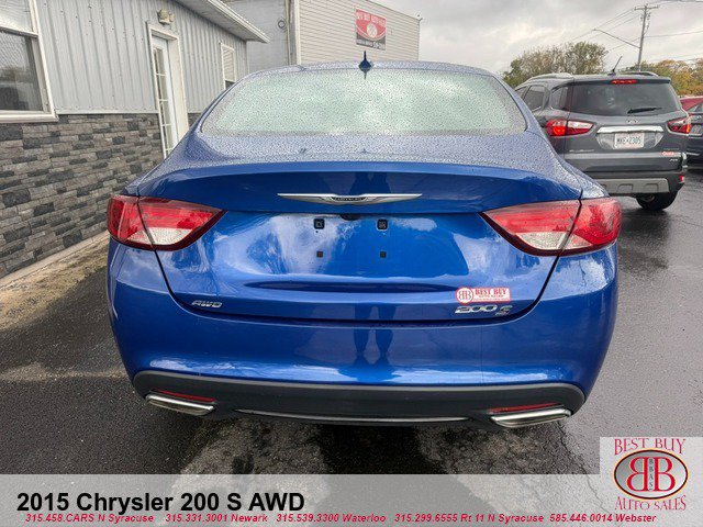 Used 2015 Chrysler 200 S w/ Navigation & Sound Group I AWD/4WD image 5