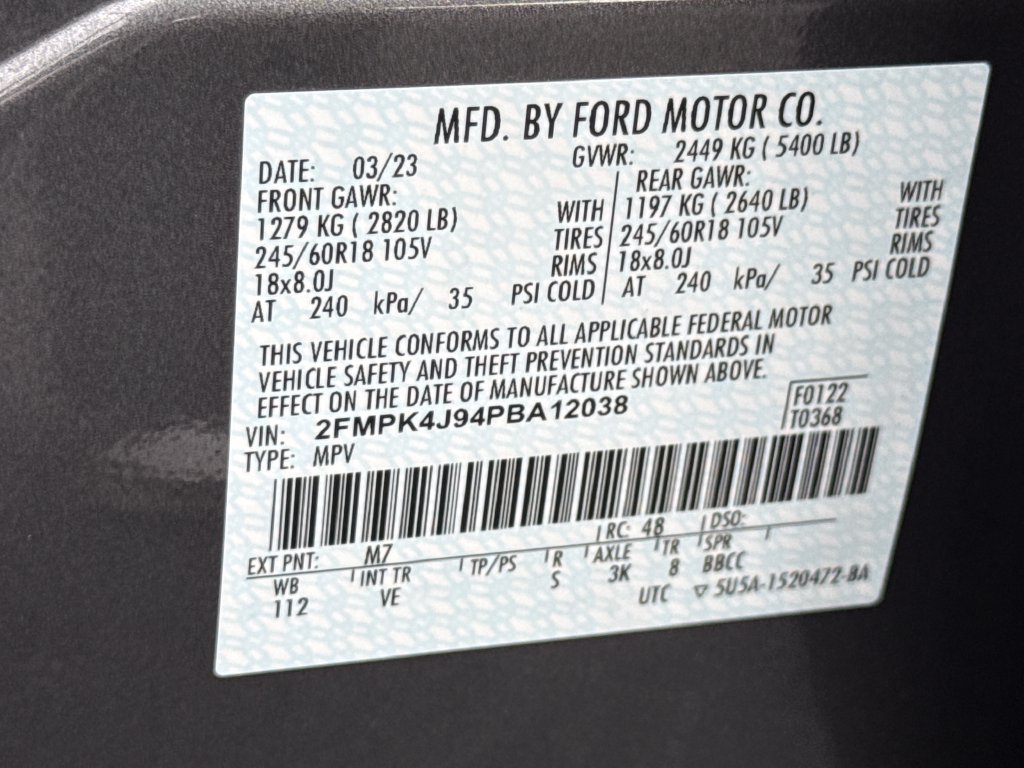 Used 2023 Ford Edge SEL w/ Convenience Package AWD/4WD image 27