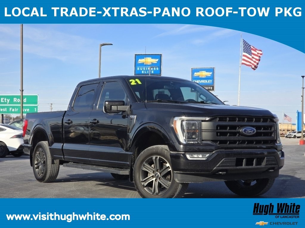 Used 2021 Ford F150 Lariat w/ Equipment Group 502A High image 1