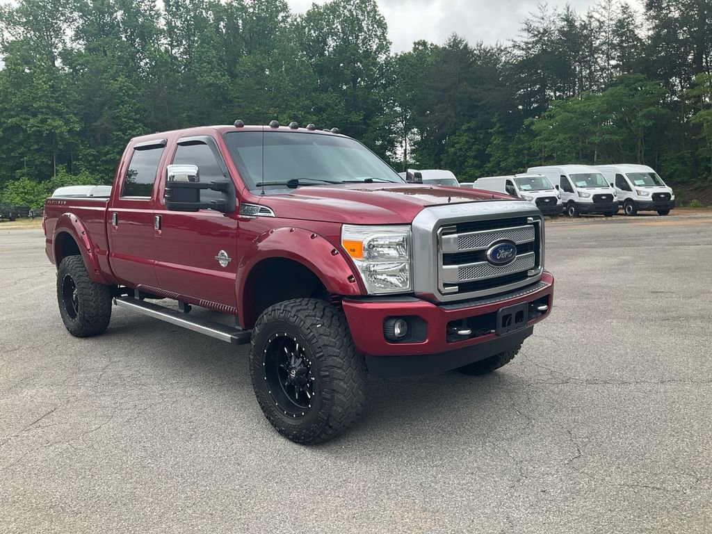 Used 2016 Ford F350 Platinum w/ FX4 Off-Road Package AWD/4WD image 3