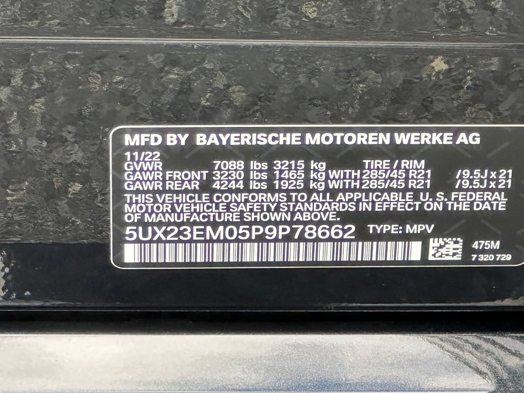 Used 2023 BMW X7 xDrive40i w/ Premium Package AWD/4WD image 63