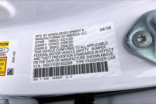 New 2026 Honda Accord LX image 18