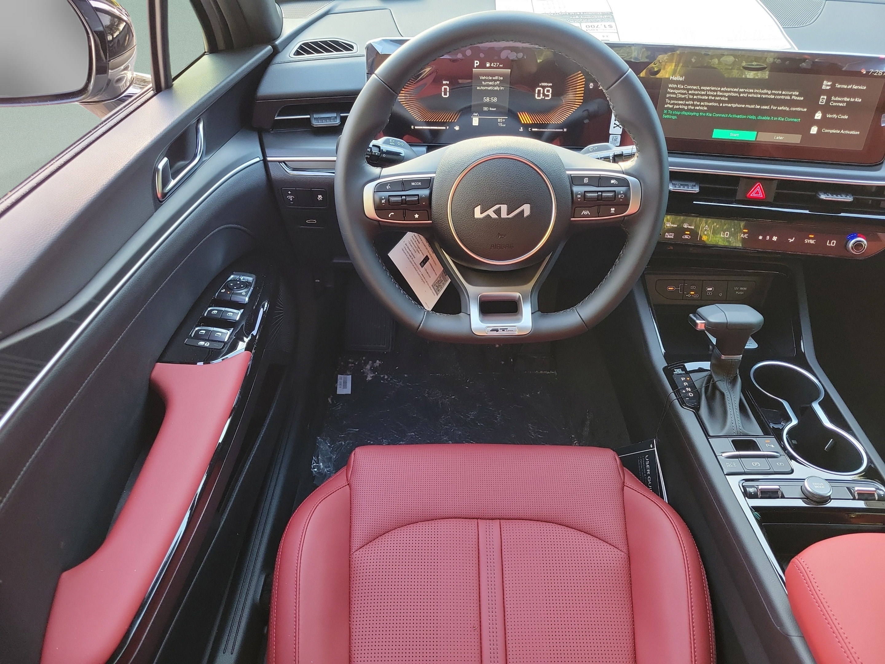 New 2026 Kia K5 GT-Line w/ GT-Line Red Interior Package FWD image 10