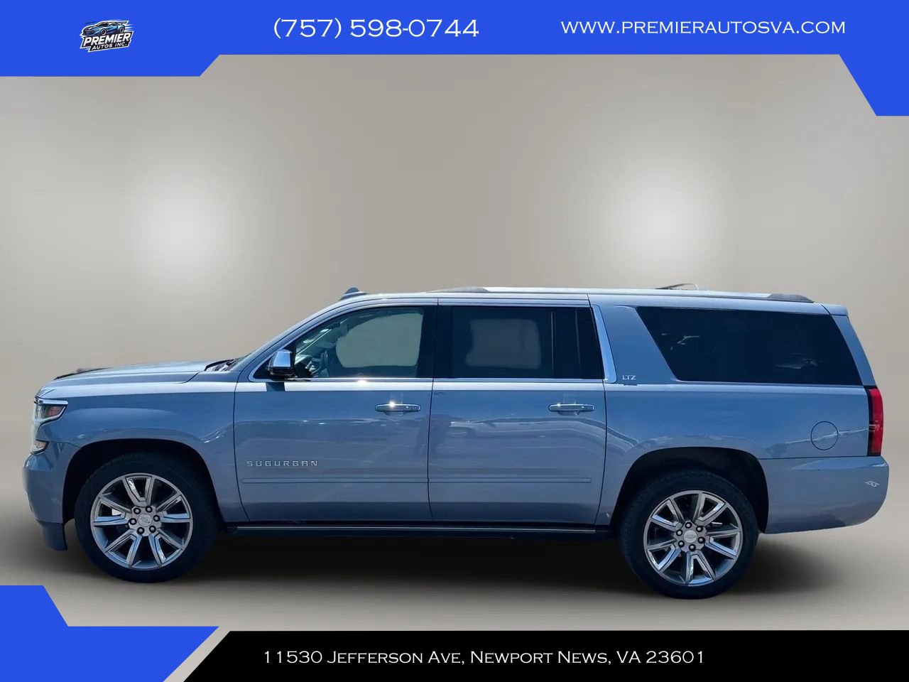 Used 2015 Chevrolet Suburban LTZ AWD/4WD image 3