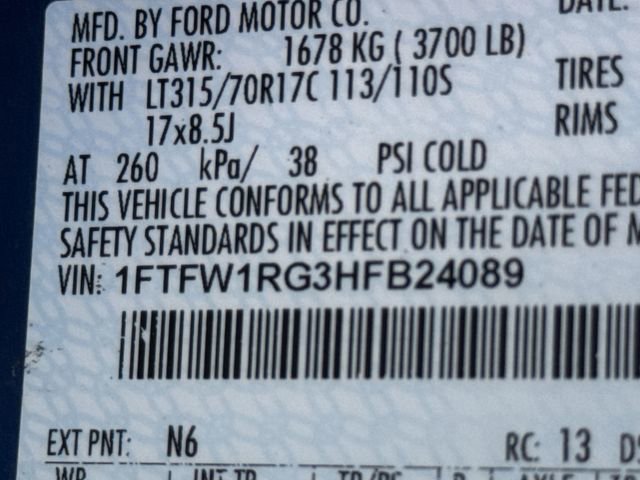 Used 2017 Ford F150 Raptor w/ Equipment Group 801A Mid AWD/4WD image 31