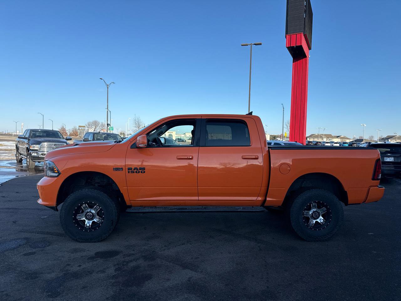 Used 2015 RAM 1500 Sport w/ Ignition Orange Sport Package image 2