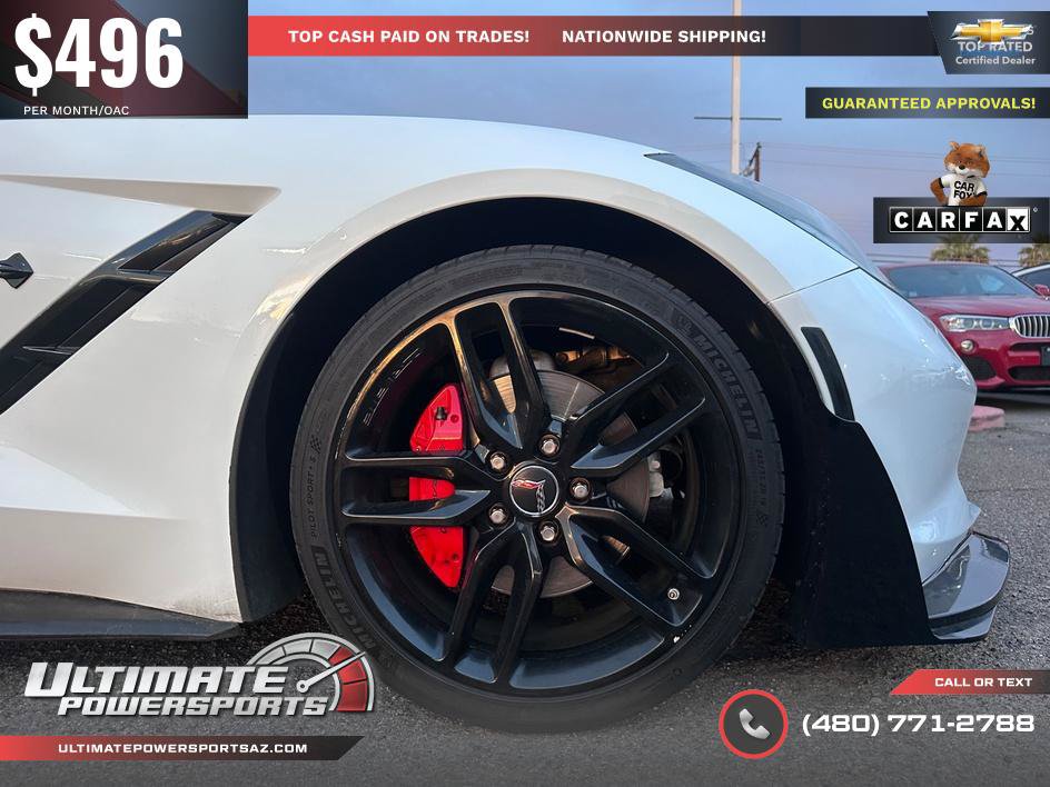 Used 2015 Chevrolet Corvette Stingray Coupe w/ ZF1 Appearance Package RWD image 35