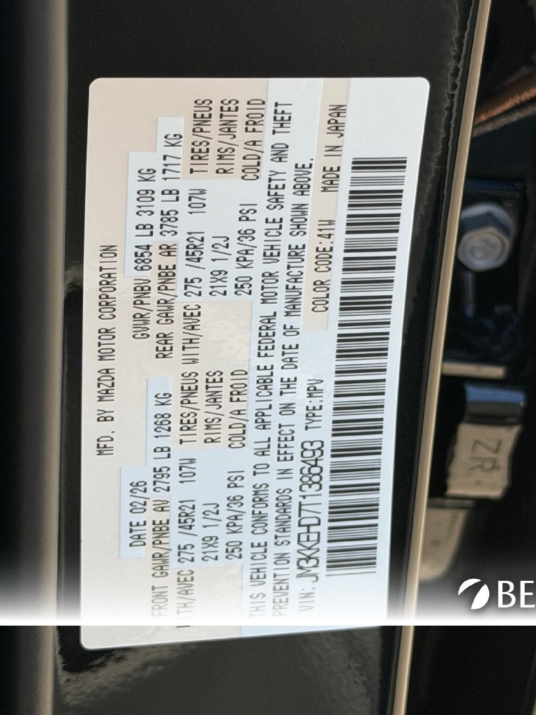 New 2026 MAZDA CX-90 3.3 Turbo w/ Premium Plus Pkg AWD/4WD image 29
