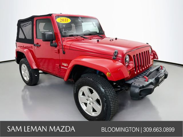 Used 2011 Jeep Wrangler Sahara w/ Mopar Chrome Edition Group AWD/4WD image 1
