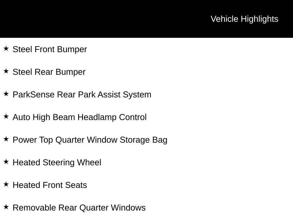 New 2026 Jeep Wrangler Unlimited Rubicon w/ Safety Group image 24