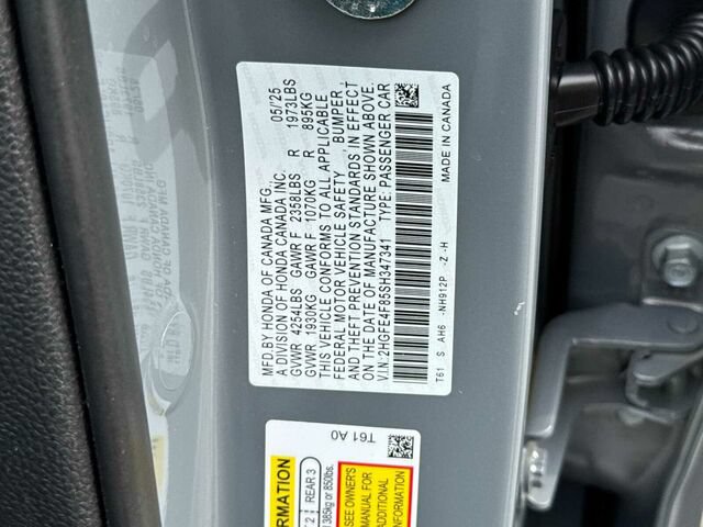 Used 2025 Honda Civic Sport image 34