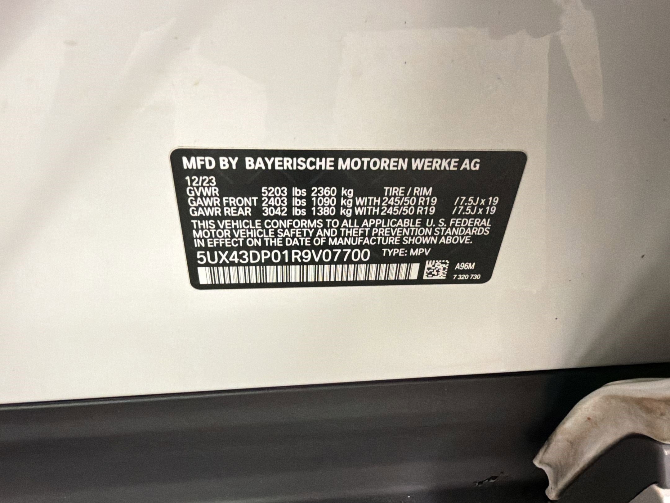 Used 2024 BMW X3 sDrive30i image 19