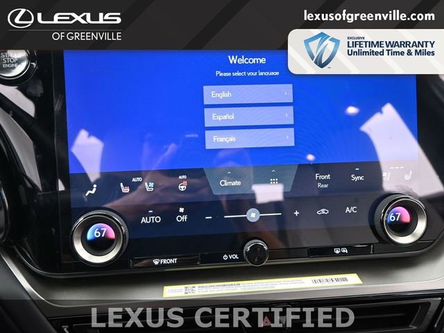 Certified 2025 Lexus TX 350 FWD w/ Technology Package image 16