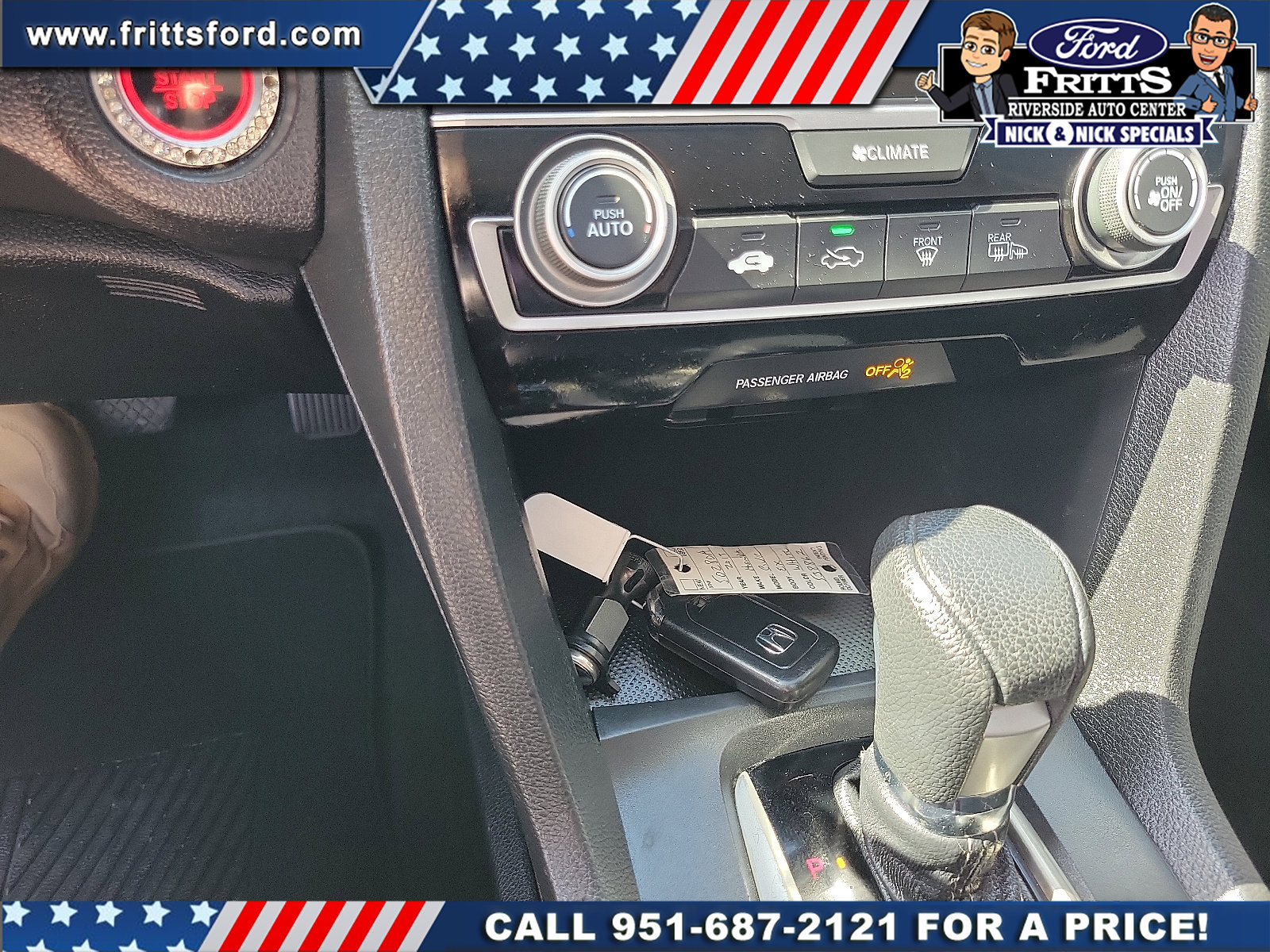 Used 2017 Honda Civic EX image 9