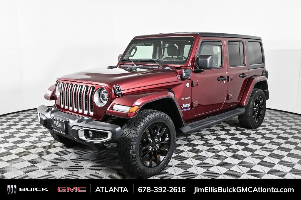Used 2021 Jeep Wrangler Unlimited Sahara w/ Dual Top Group