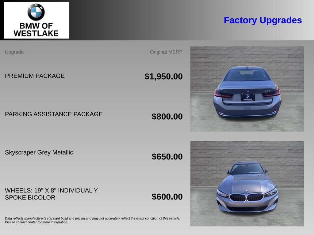 Used 2026 BMW 330i xDrive Sedan AWD/4WD image 4