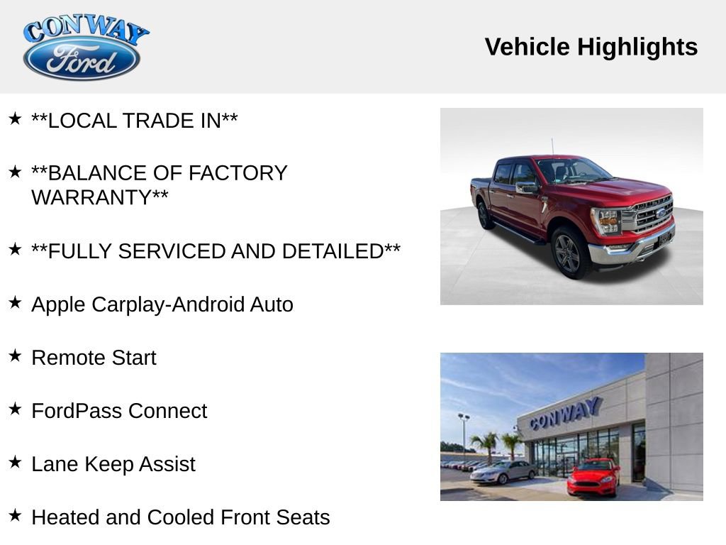 Used 2023 Ford F150 Lariat w/ Trailer Tow Package image 8