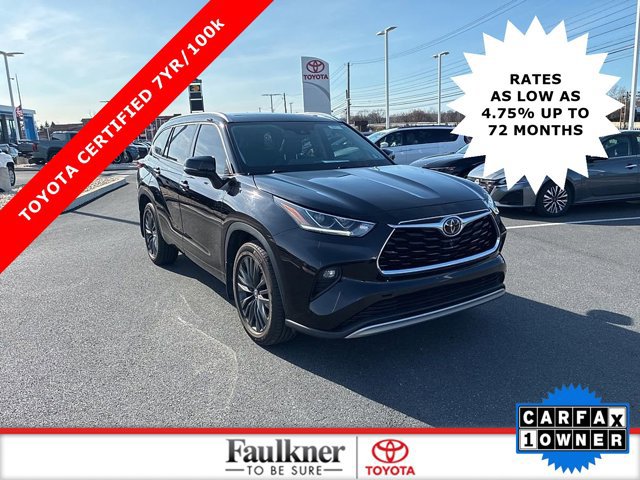 Certified 2021 Toyota Highlander Platinum
