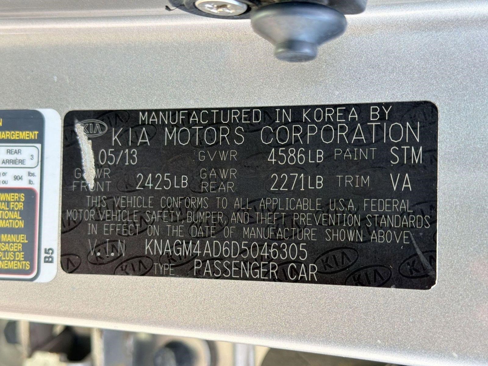 Used 2013 Kia Optima EX FWD image 19