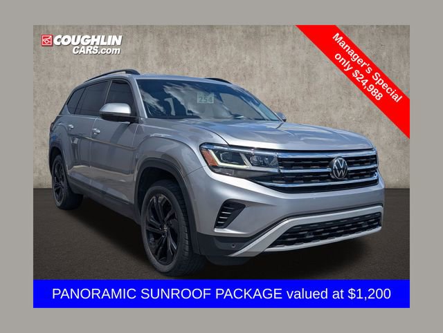 Used 2023 Volkswagen Atlas SE w/ Panoramic Sunroof Package