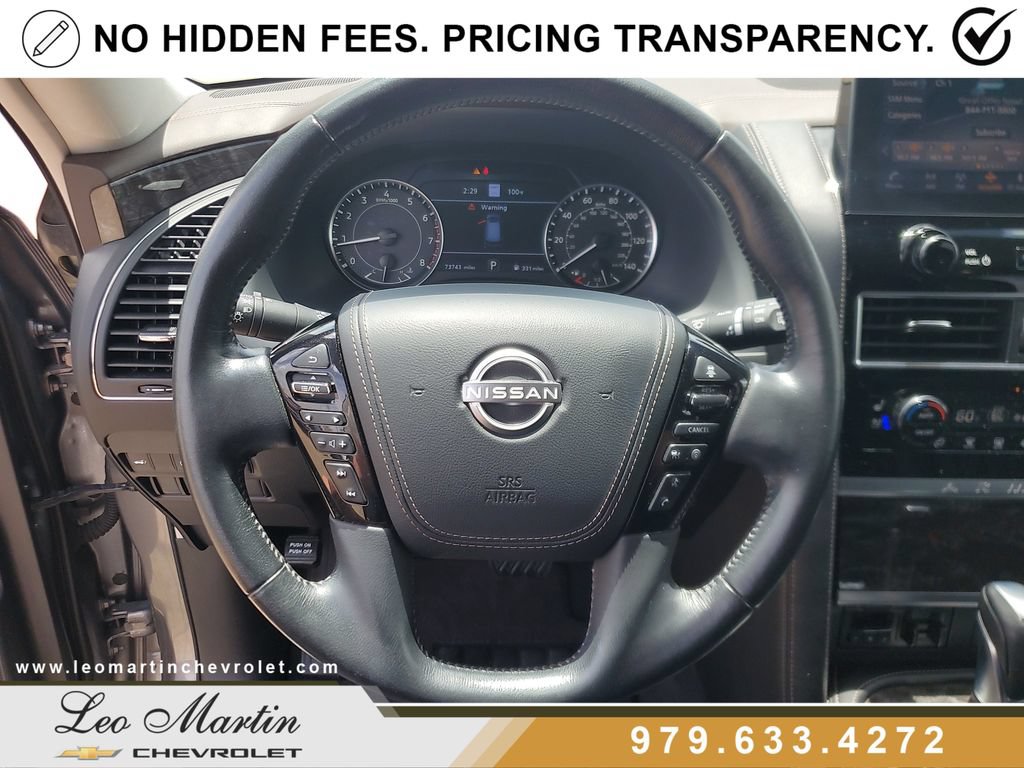 Used 2021 Nissan Armada Platinum w/ Captain's Chairs Package RWD image 22