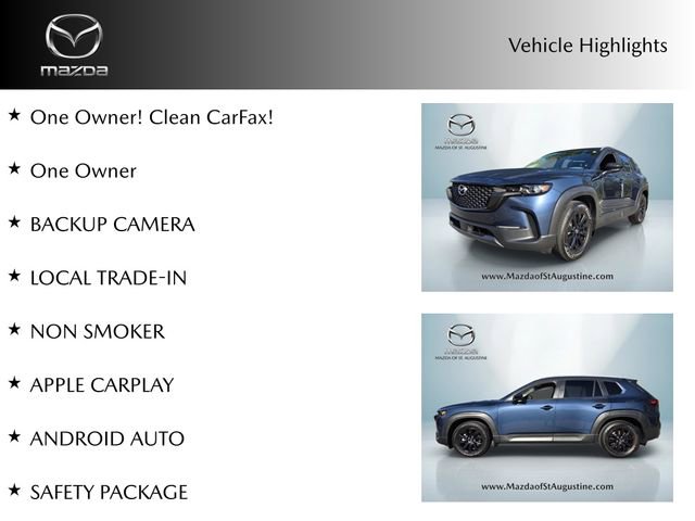 Certified 2025 MAZDA CX-50 AWD 2.5 S w/ Cargo Package image 2