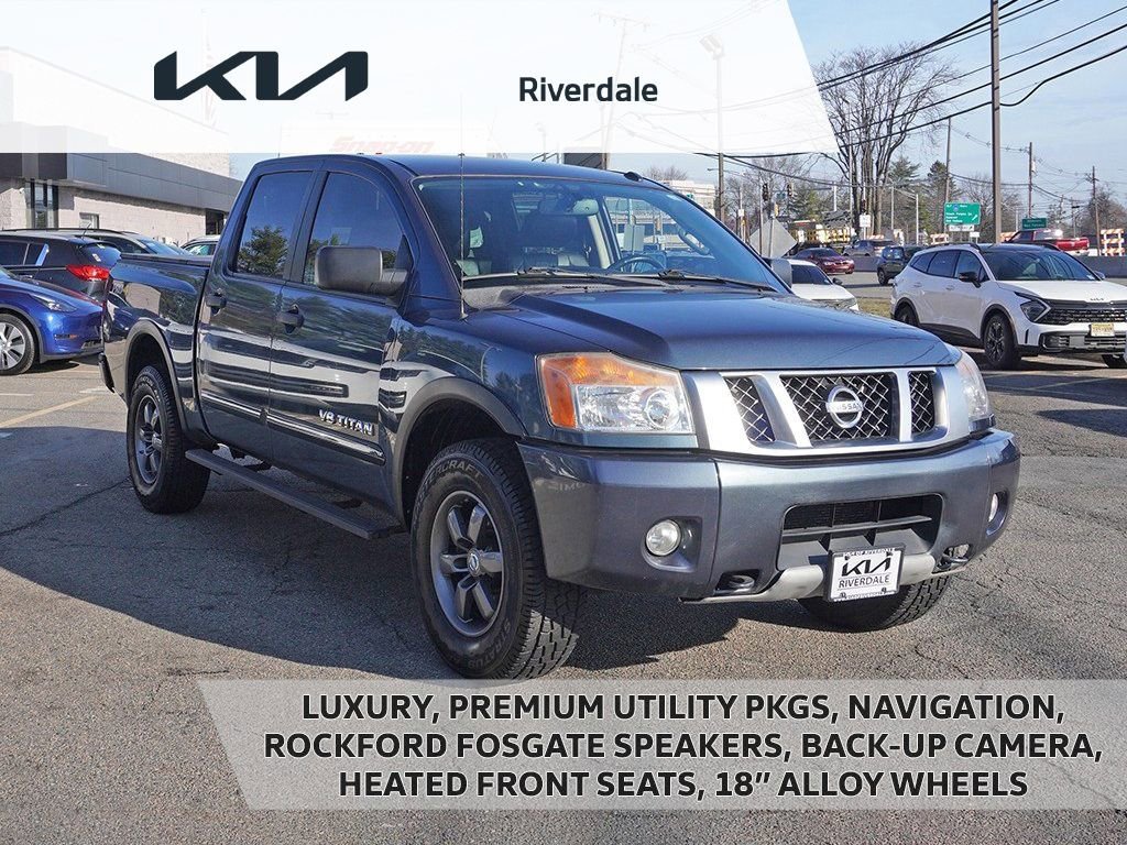 Used 2014 Nissan Titan PRO-4X w/ Pro-4x Luxury Package