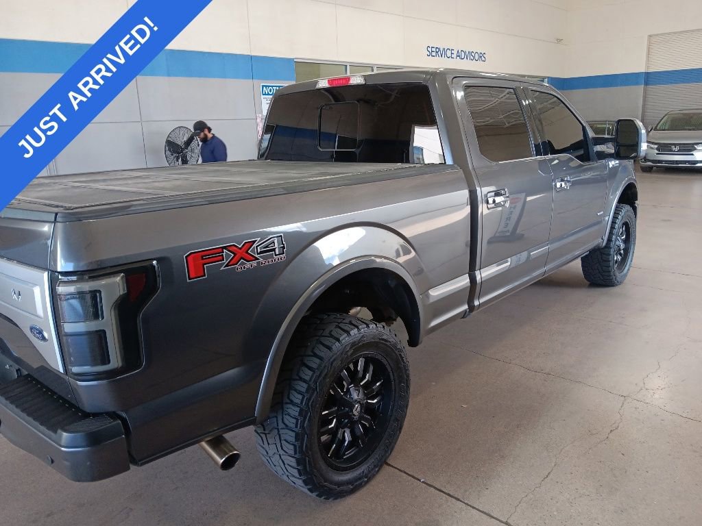 Used 2016 Ford F150 Platinum w/ Equipment Group 701A Luxury AWD/4WD image 3