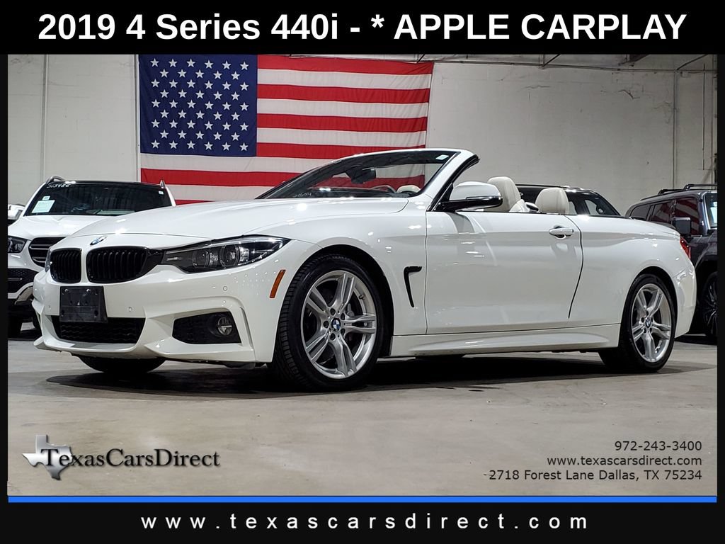 Used 2019 BMW 440i Convertible RWD image 1