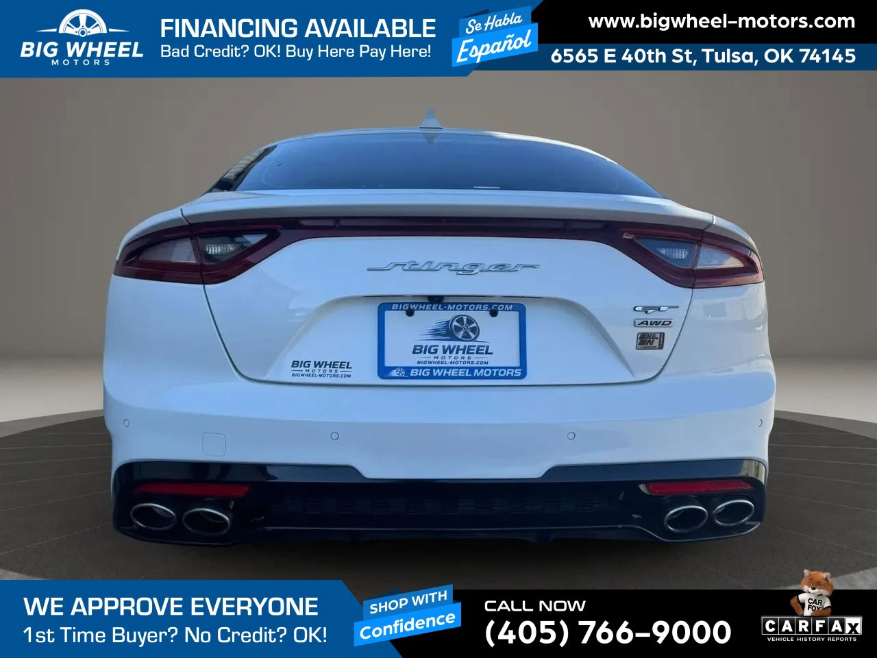 Used 2020 Kia Stinger GT2 AWD/4WD image 4