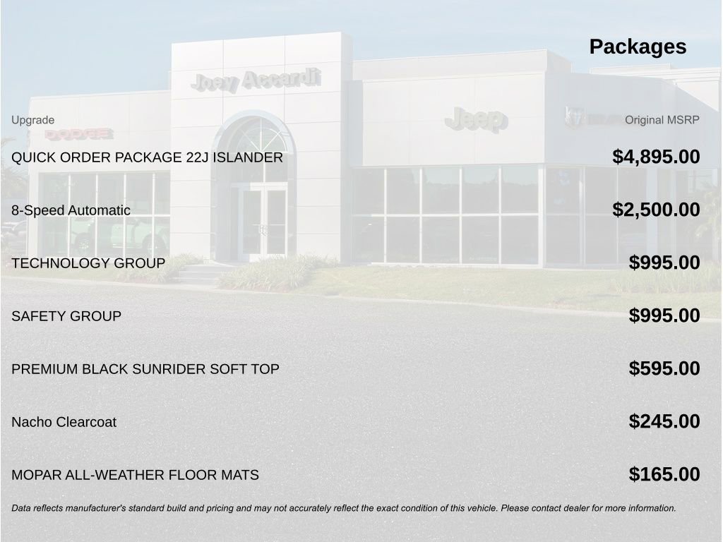 Used 2021 Jeep Wrangler Islander image 3