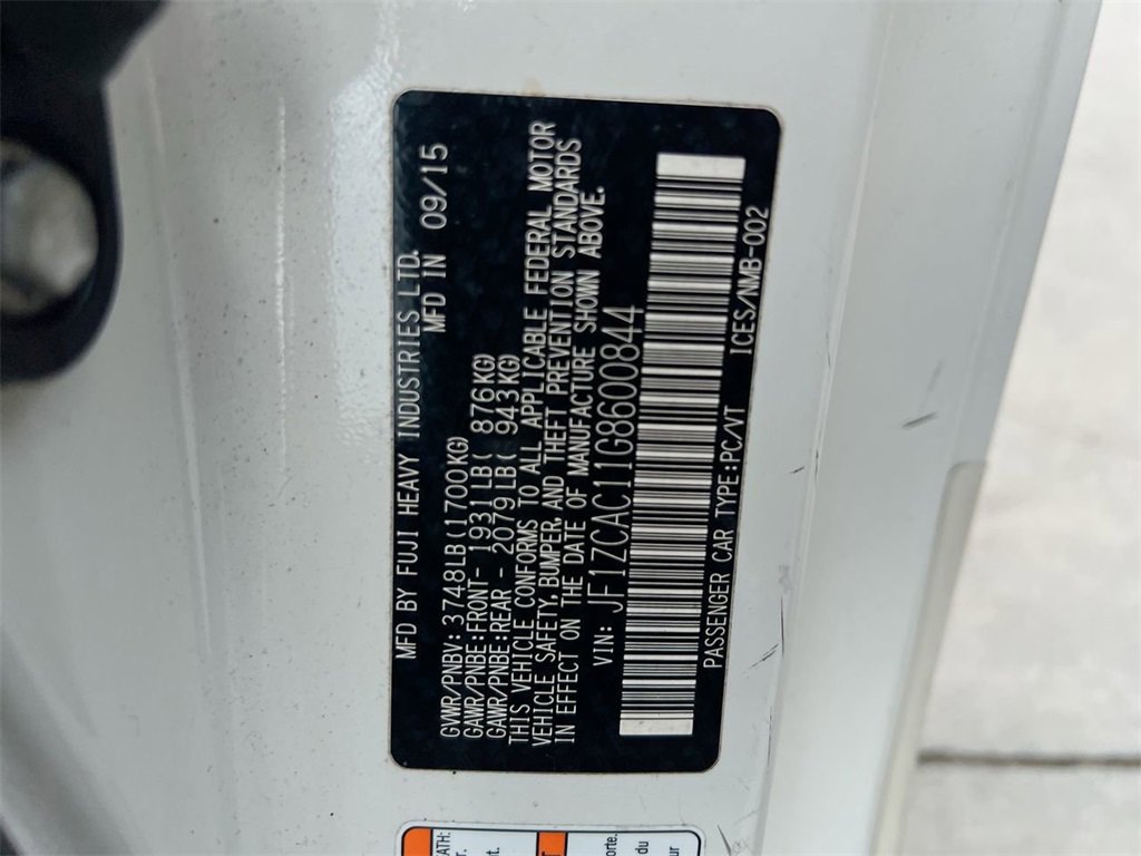 Used 2016 Subaru BRZ Limited w/ Popular Package #2 image 21