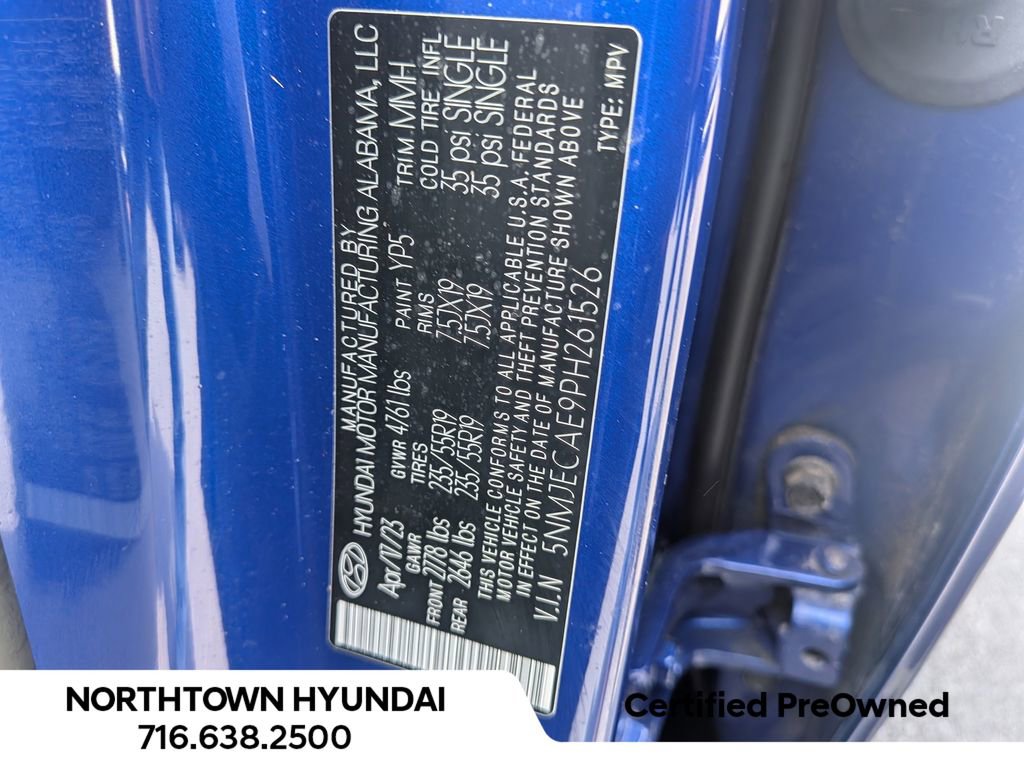 Certified 2023 Hyundai Tucson Limited AWD/4WD image 43